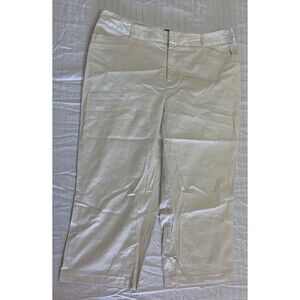 212 COLLECTION STRETCH WOMENS CAPRIS PANTS SIZE 14